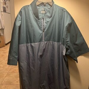 Adidas ClimaStorm Golf Jacket in Blue and Gray